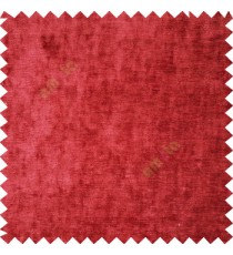 Maroon color complete solids texture surface soft velvet finished polyester base thick background sofa fabric